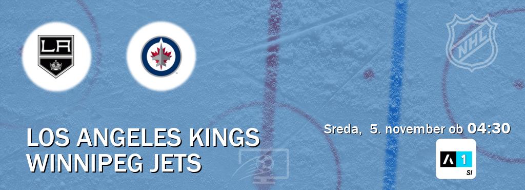 Prenos tekme med Los Angeles Kings in Winnipeg Jets v živo na Arena Sport 1 (sreda, 5. november ob 04:30 uri). Prenos tekme med Los Angeles Kings in Winnipeg Jets v živo na Arena Sport 1 (sreda, 5. november ob 04:30 uri).