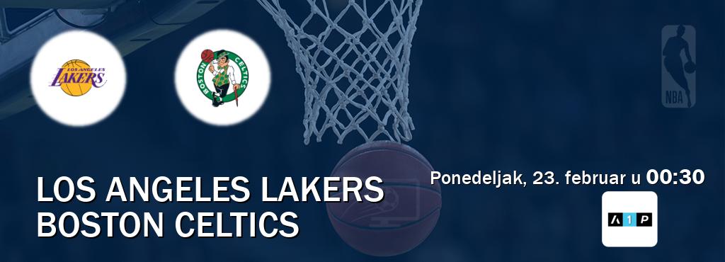 Izravni prijenos utakmice Los Angeles Lakers i Boston Celtics pratite uživo na Arena Premium 1 (ponedeljak, 23. februar u  00:30).