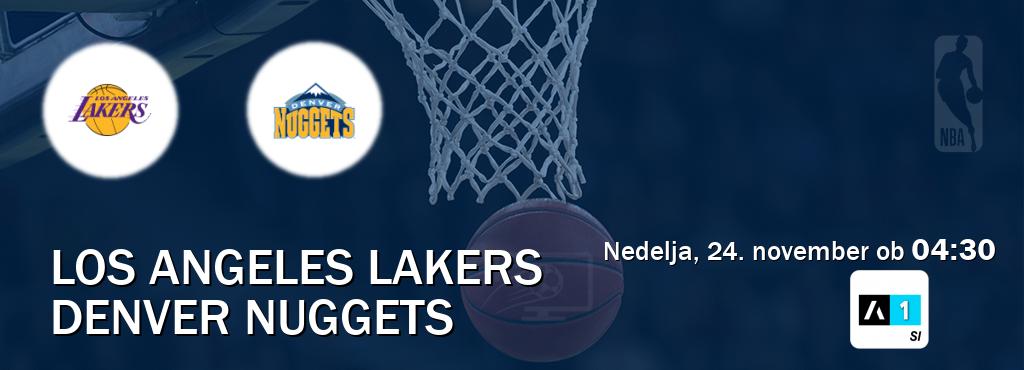 Dvoboj Los Angeles Lakers in Denver Nuggets s prenosom tekme v živo na Arena Sport 1.