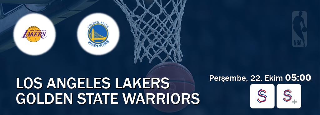 Karşılaşma Los Angeles Lakers - Golden State Warriors S Sport ve S Sport +'den canlı yayınlanacak (Perşembe, 22. Ekim  05:00).