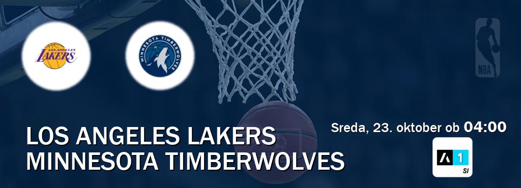 Los Angeles Lakers in Minnesota Timberwolves v živo na Arena Sport 1. Prenos tekme bo v sreda, 23. oktober ob  04:00