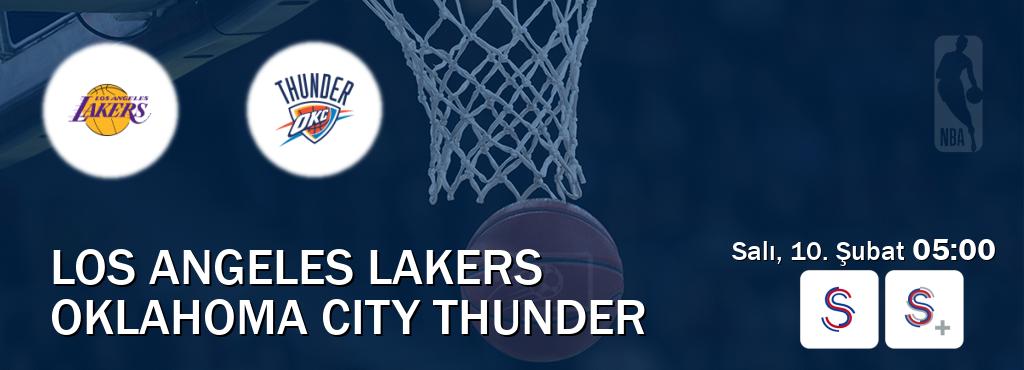 Karşılaşma Los Angeles Lakers - Oklahoma City Thunder S Sport ve S Sport +'den canlı yayınlanacak (Salı, 10. Şubat  05:00).