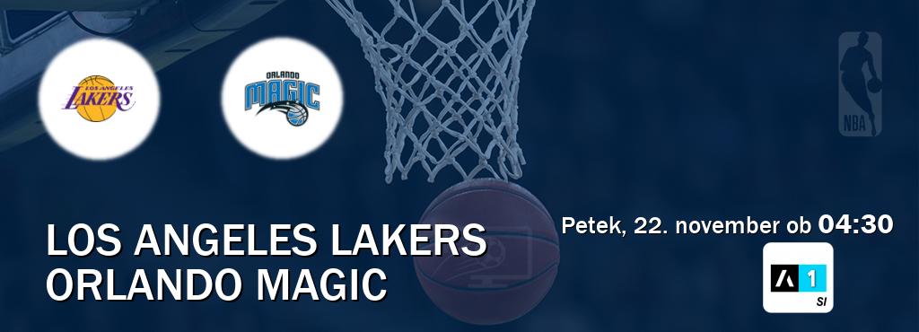 Los Angeles Lakers in Orlando Magic v živo na Arena Sport 1. Prenos tekme bo v petek, 22. november ob  04:30