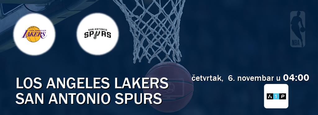 Izravni prijenos utakmice Los Angeles Lakers i San Antonio Spurs pratite uživo na Arena Premium 1 (četvrtak, 6. novembar u 04:00). Izravni prijenos utakmice Los Angeles Lakers i San Antonio Spurs pratite uživo na Arena Premium 1 (četvrtak, 6. novembar u 04:00).