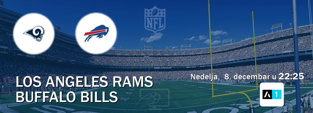 Izravni prijenos utakmice Los Angeles Rams i Buffalo Bills pratite uživo na Arena Sport 1 (nedelja,  8. decembar u  22:25).