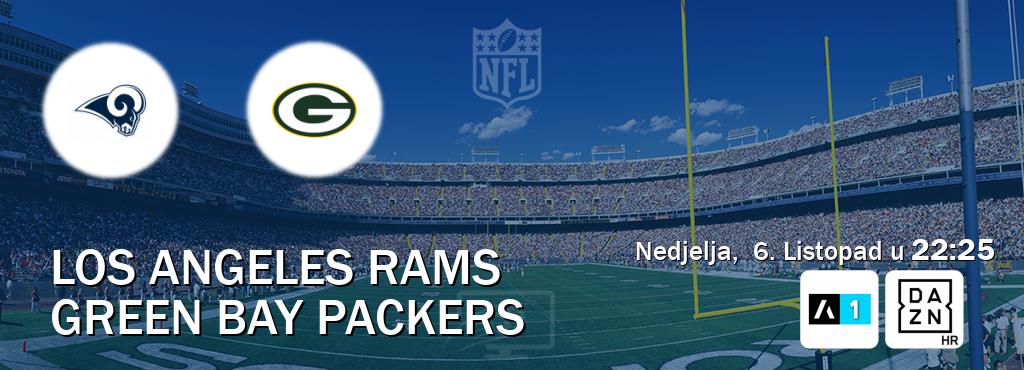 Izravni prijenos utakmice Los Angeles Rams i Green Bay Packers pratite uživo na Arena Sport 1 i DAZN (Nedjelja,  6. Listopad u  22:25).