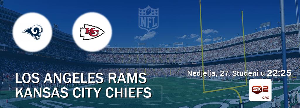 Izravni prijenos utakmice Los Angeles Rams i Kansas City Chiefs pratite uživo na Sportklub 2 (Nedjelja, 27. Studeni u  22:25).