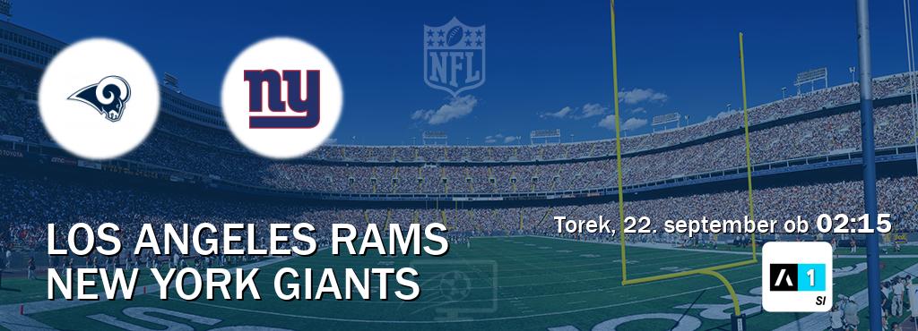 Ne zamudi prenosa tekme Los Angeles Rams - New York Giants v živo na Arena Sport 1. Ne zamudi prenosa tekme Los Angeles Rams - New York Giants v živo na Arena Sport 1.