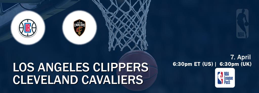 You can watch game live between Los Angeles Clippers and Cleveland Cavaliers on NBA League Pass.