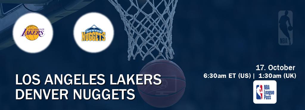 You can watch game live between Los Angeles Lakers and Denver Nuggets on NBA League Pass. You can watch game live between Los Angeles Lakers and Denver Nuggets on NBA League Pass.