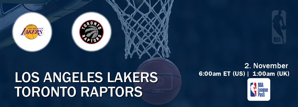 You can watch game live between Los Angeles Lakers and Toronto Raptors on NBA League Pass. You can watch game live between Los Angeles Lakers and Toronto Raptors on NBA League Pass.