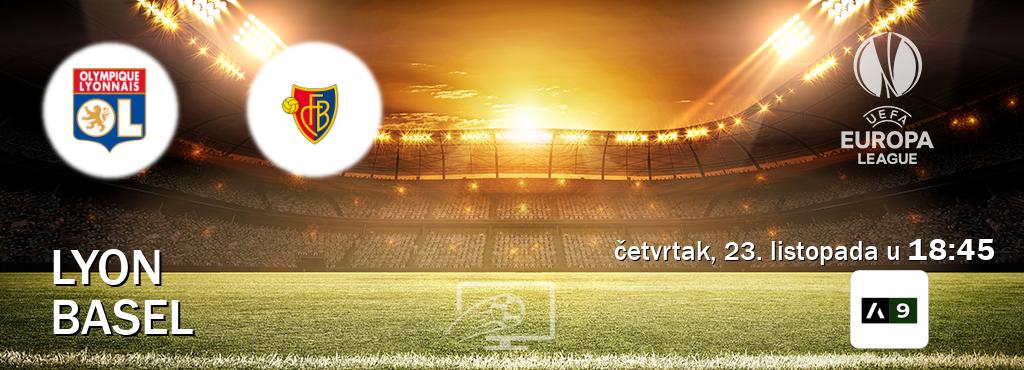 Izravni prijenos utakmice Lyon i Basel pratite uživo na Arena Sport 9 (četvrtak, 23. listopada u 18:45). Izravni prijenos utakmice Lyon i Basel pratite uživo na Arena Sport 9 (četvrtak, 23. listopada u 18:45).
