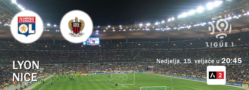 Izravni prijenos utakmice Lyon i Nice pratite uživo na Arena Sport 2 (nedjelja, 15. veljače u  20:45).