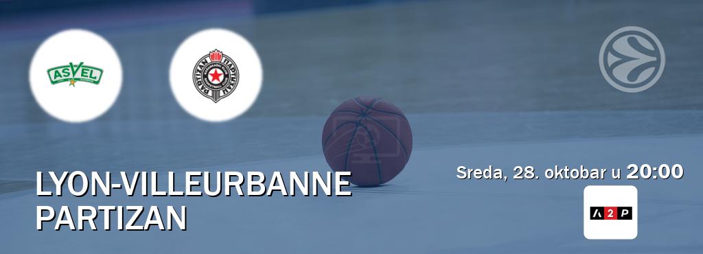 Izravni prijenos utakmice Lyon-Villeurbanne i Partizan pratite uživo na Arena Premium 2 (sreda, 28. oktobar u 20:00). Izravni prijenos utakmice Lyon-Villeurbanne i Partizan pratite uživo na Arena Premium 2 (sreda, 28. oktobar u 20:00).