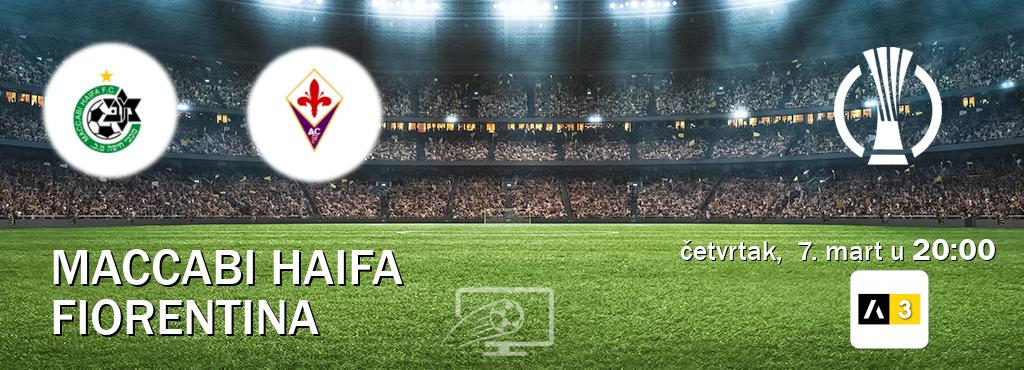 Izravni prijenos utakmice Maccabi Haifa i Fiorentina pratite uživo na Arena Sport 3 (četvrtak,  7. mart u  20:00).
