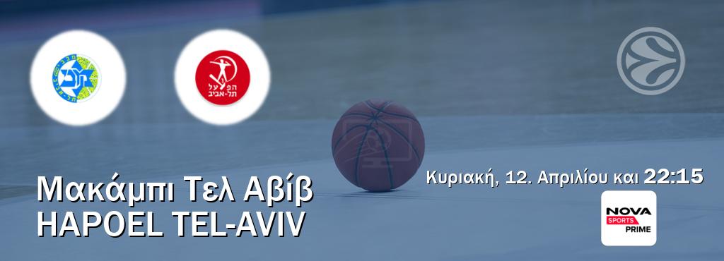 Παρακολουθήστ ζωντανά Μακάμπι Τελ Αβίβ - Hapoel Tel-Aviv από το Nova Sports Prime (22:15).