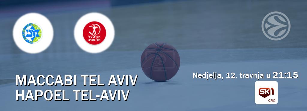 Izravni prijenos utakmice Maccabi Tel Aviv i Hapoel Tel-Aviv pratite uživo na Sportklub 1 (nedjelja, 12. travnja u  21:15).