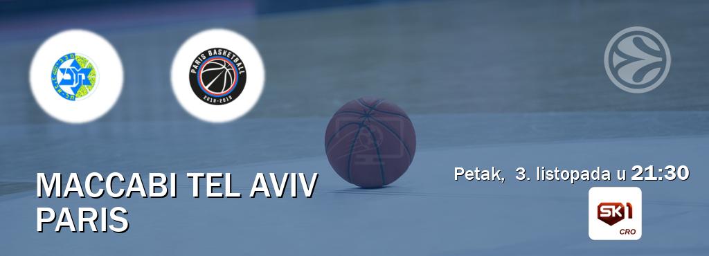 Izravni prijenos utakmice Maccabi Tel Aviv i Paris pratite uživo na Sportklub 1 (petak, 3. listopada u 21:30). Izravni prijenos utakmice Maccabi Tel Aviv i Paris pratite uživo na Sportklub 1 (petak, 3. listopada u 21:30).