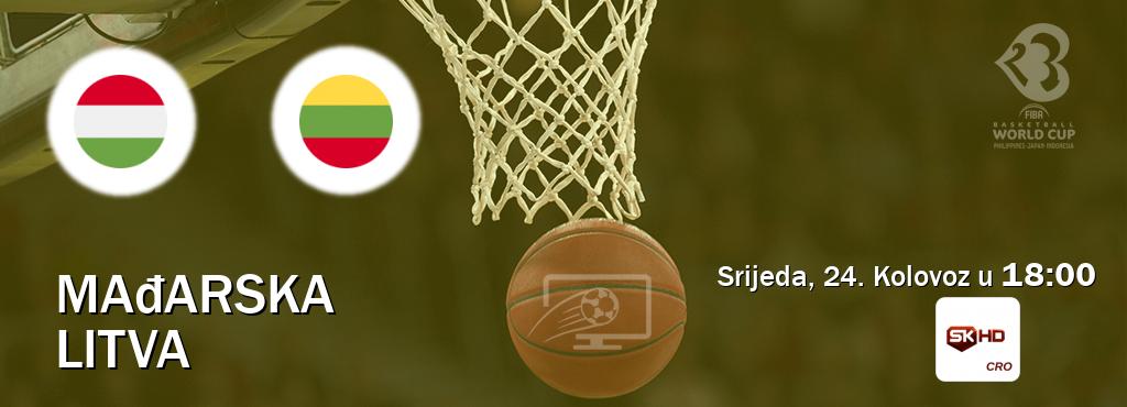 Izravni prijenos utakmice Mađarska i Litva pratite uživo na Sportklub HD (Srijeda, 24. Kolovoz u  18:00).
