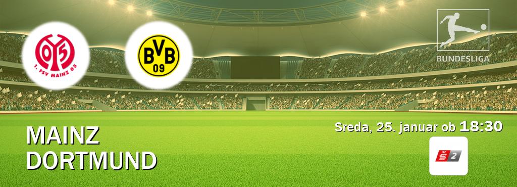 Ne zamudi prenosa tekme Mainz - Dortmund v živo na Sport TV 2.