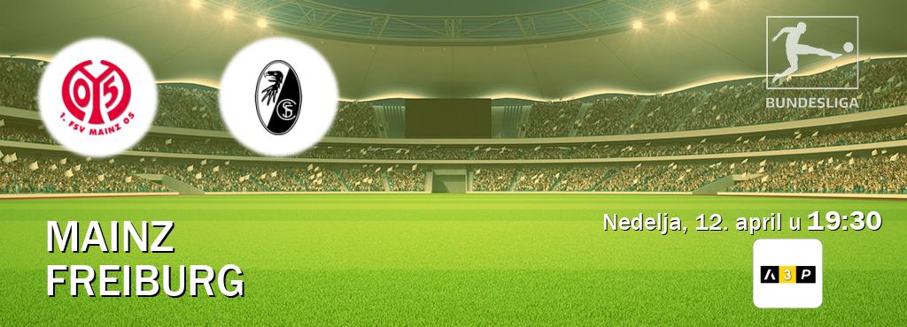 Izravni prijenos utakmice Mainz i Freiburg pratite uživo na Arena Premium 3 (nedelja, 12. april u  19:30).