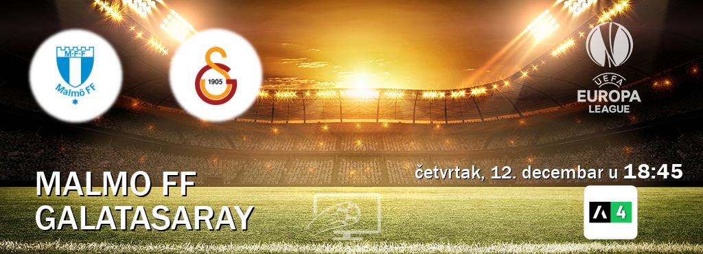 Izravni prijenos utakmice Malmo FF i Galatasaray pratite uživo na Arena Sport 4 (četvrtak, 12. decembar u  18:45).