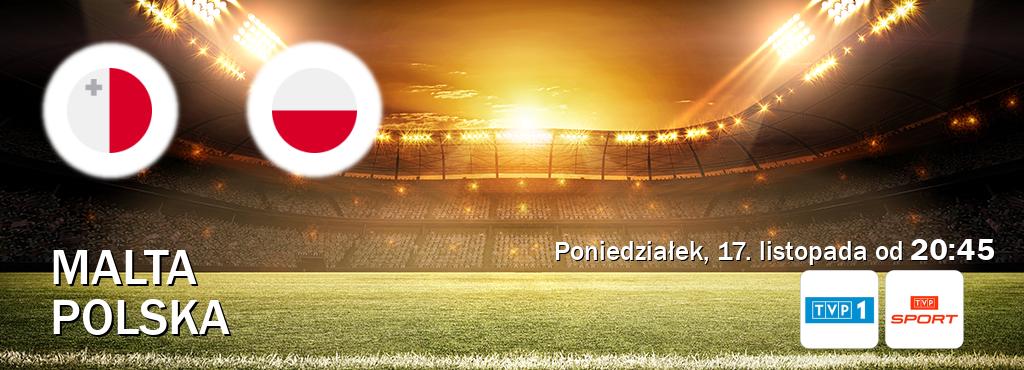 Gra między Malta i Polska transmisja na żywo w TVP 1 i TVP Sport (poniedziałek, 17. listopada od 20:45). Gra między Malta i Polska transmisja na żywo w TVP 1 i TVP Sport (poniedziałek, 17. listopada od 20:45).