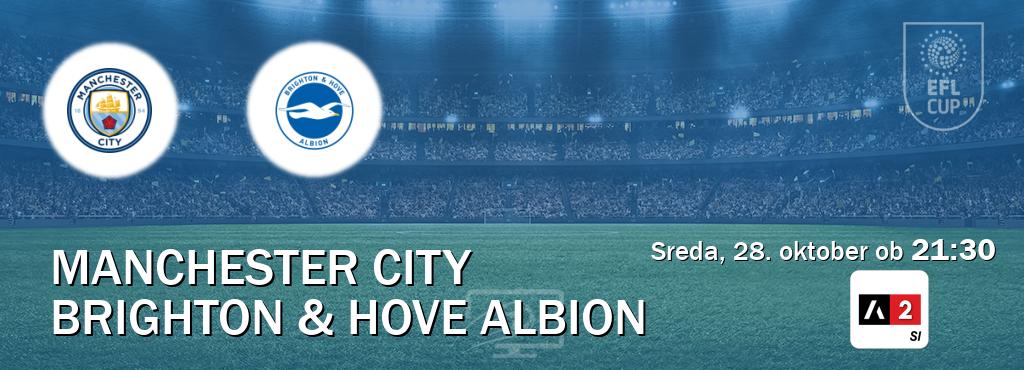 Ne zamudi prenosa tekme Manchester City - Brighton & Hove Albion v živo na Arena Sport 2.