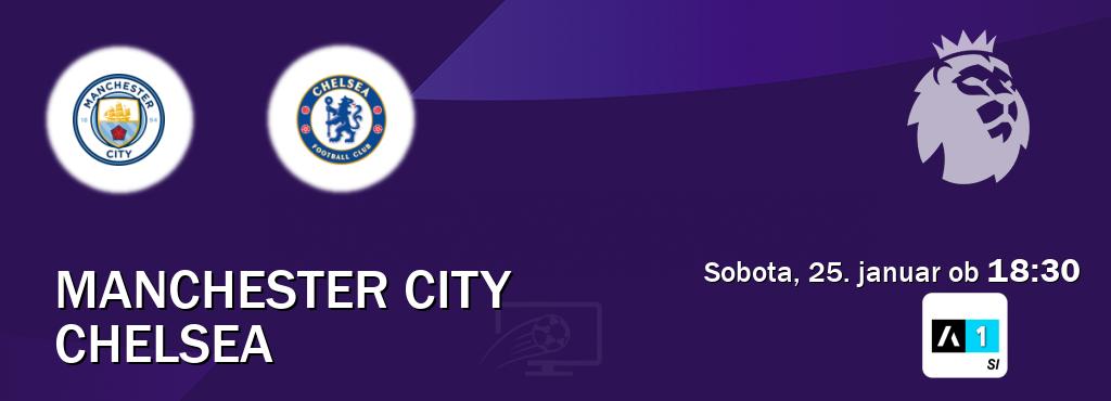 Prenos tekme med Manchester City in Chelsea v živo na Arena Sport 1 (sobota, 25. januar ob  18:30 uri).