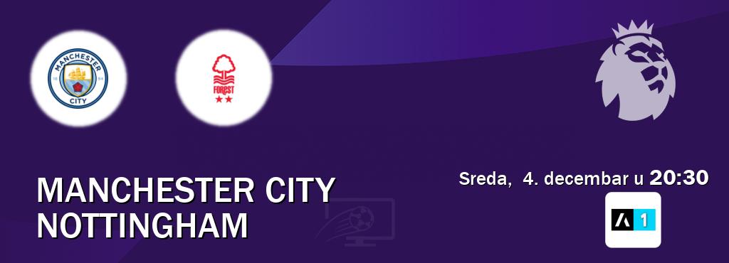 Izravni prijenos utakmice Manchester City i Nottingham pratite uživo na Arena Sport 1 (sreda,  4. decembar u  20:30).