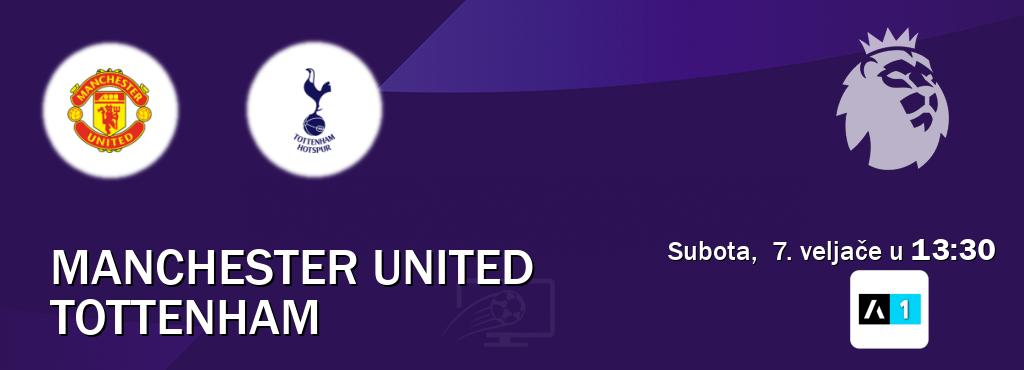 Izravni prijenos utakmice Manchester United i Tottenham pratite uživo na Arena Sport 1 (subota,  7. veljače u  13:30).