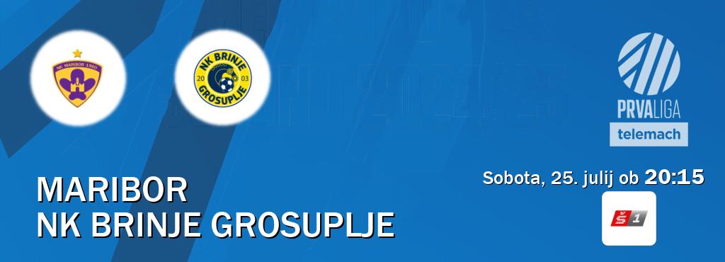 Prenos tekme med Maribor in NK Brinje Grosuplje v živo na Sport TV 1 (sobota, 25. julij ob 20:15 uri). Prenos tekme med Maribor in NK Brinje Grosuplje v živo na Sport TV 1 (sobota, 25. julij ob 20:15 uri).