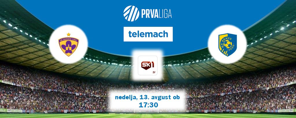 Maribor in NK Bravo v živo na Sportklub 1. Prenos tekme bo v nedelja, 13. avgust ob  17:30