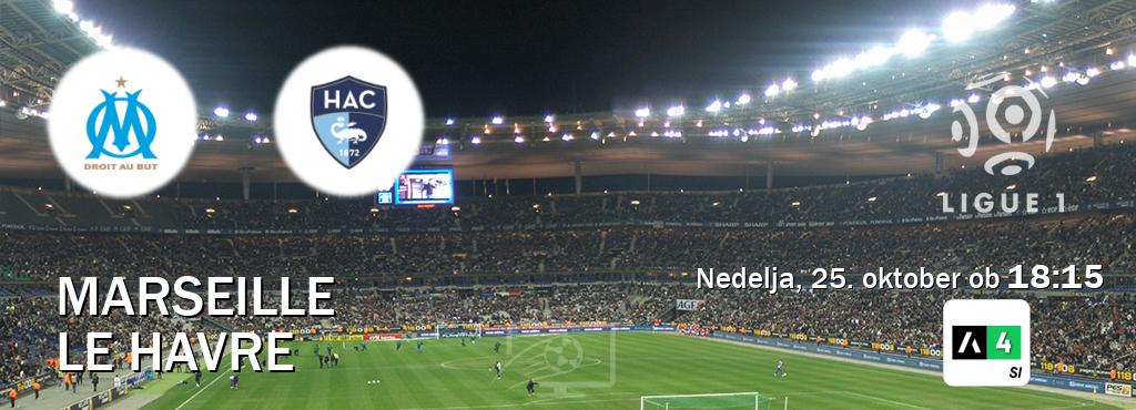 Marseille in Le Havre v živo na Arena Sport 4. Prenos tekme bo v nedelja, 25. oktober ob 18:15 Marseille in Le Havre v živo na Arena Sport 4. Prenos tekme bo v nedelja, 25. oktober ob 18:15