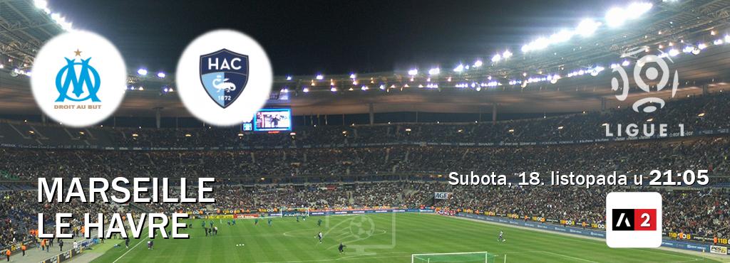 Izravni prijenos utakmice Marseille i Le Havre pratite uživo na Arena Sport 2 (subota, 18. listopada u 21:05). Izravni prijenos utakmice Marseille i Le Havre pratite uživo na Arena Sport 2 (subota, 18. listopada u 21:05).