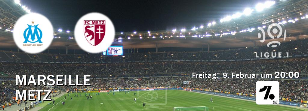 Das Spiel zwischen Marseille und Metz wird am Freitag,  9. Februar um  20:00, live vom OneFootball Deutschland übertragen.