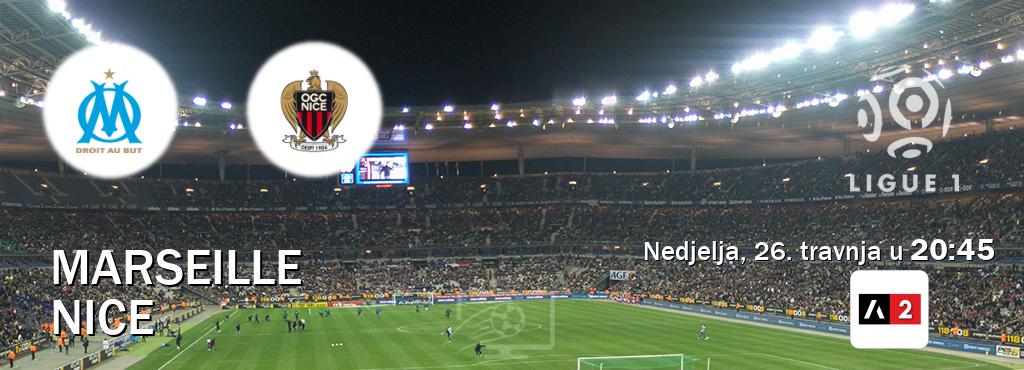 Izravni prijenos utakmice Marseille i Nice pratite uživo na Arena Sport 2 (nedjelja, 26. travnja u  20:45).