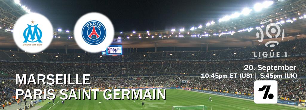 You can watch game live between Marseille and Paris Saint Germain on OneFootball.