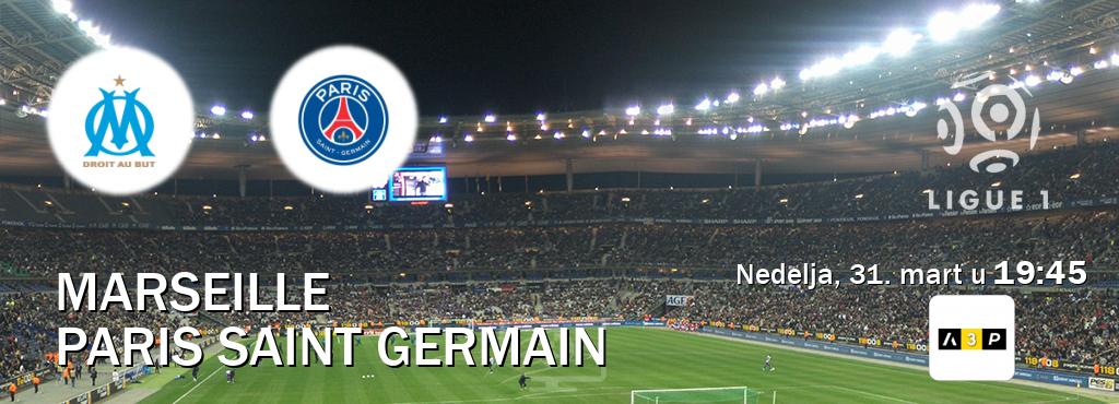 Izravni prijenos utakmice Marseille i Paris Saint Germain pratite uživo na Arena Premium 3 (nedelja, 31. mart u  19:45).