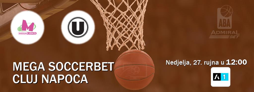 Izravni prijenos utakmice Mega Soccerbet i Cluj Napoca pratite uživo na Arena Sport 1 (nedjelja, 27. rujna u  12:00).