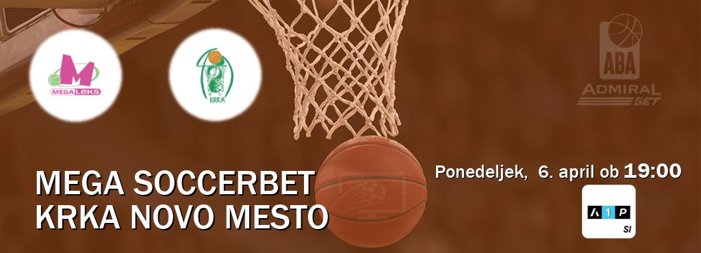 Mega Soccerbet in Krka Novo Mesto v živo na Arena Sport Premium. Prenos tekme bo v ponedeljek,  6. april ob  19:00