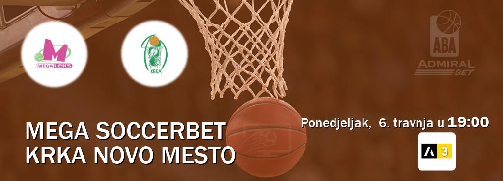 Izravni prijenos utakmice Mega Soccerbet i Krka Novo Mesto pratite uživo na Arena Sport 3 (ponedjeljak, 6. travnja u 19:00). Izravni prijenos utakmice Mega Soccerbet i Krka Novo Mesto pratite uživo na Arena Sport 3 (ponedjeljak, 6. travnja u 19:00).