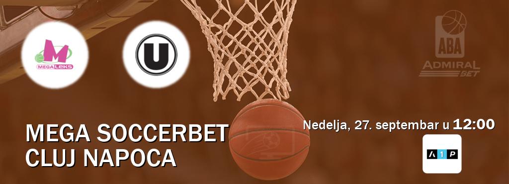 Izravni prijenos utakmice Mega Soccerbet i Cluj Napoca pratite uživo na Arena Premium 1 (nedelja, 27. septembar u 12:00). Izravni prijenos utakmice Mega Soccerbet i Cluj Napoca pratite uživo na Arena Premium 1 (nedelja, 27. septembar u 12:00).