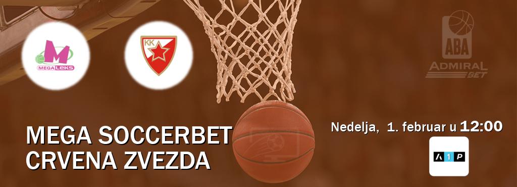 Izravni prijenos utakmice Mega Soccerbet i Crvena zvezda pratite uživo na Arena Premium 1 (nedelja,  1. februar u  12:00).