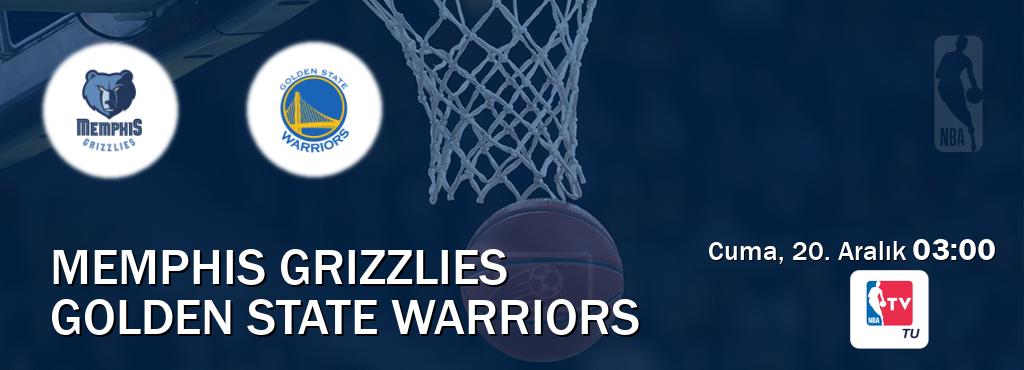 Karşılaşma Memphis Grizzlies - Golden State Warriors NBA TV'den canlı yayınlanacak (Cuma, 20. Aralık  03:00).