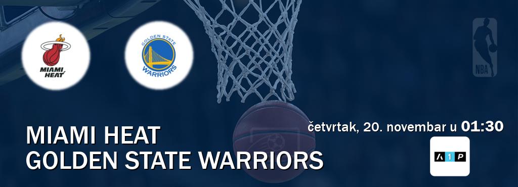 Izravni prijenos utakmice Miami Heat i Golden State Warriors pratite uživo na Arena Premium 1 (četvrtak, 20. novembar u 01:30). Izravni prijenos utakmice Miami Heat i Golden State Warriors pratite uživo na Arena Premium 1 (četvrtak, 20. novembar u 01:30).