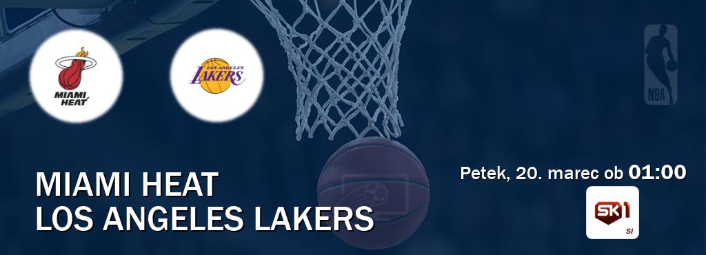 Ne zamudi prenosa tekme Miami Heat - Los Angeles Lakers v živo na Sportklub 1.