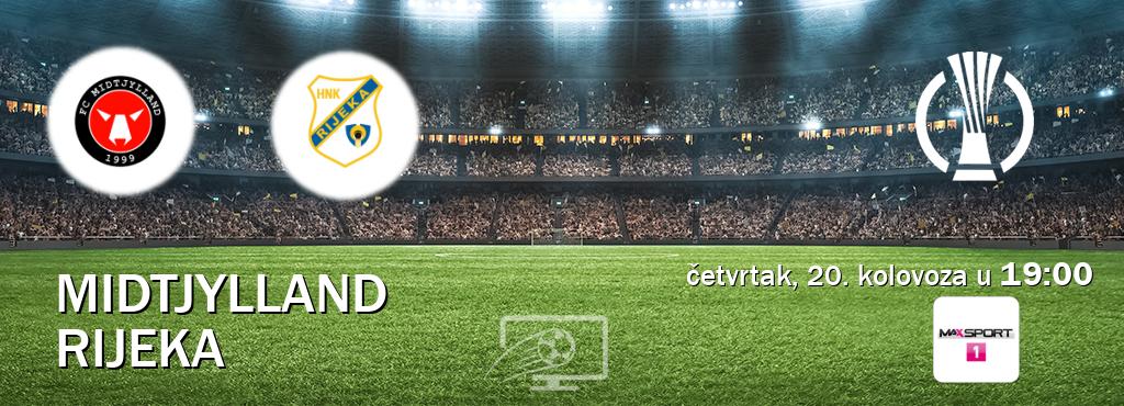 Izravni prijenos utakmice Midtjylland i Rijeka pratite uživo na MAXSport1 (četvrtak, 20. kolovoza u 19:00). Izravni prijenos utakmice Midtjylland i Rijeka pratite uživo na MAXSport1 (četvrtak, 20. kolovoza u 19:00).