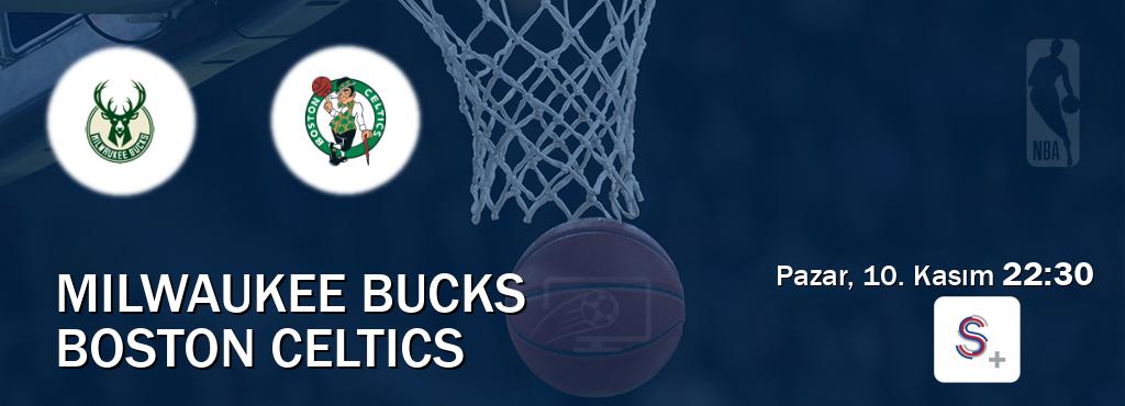 Karşılaşma Milwaukee Bucks - Boston Celtics S Sport +'den canlı yayınlanacak (Pazar, 10. Kasım  22:30).