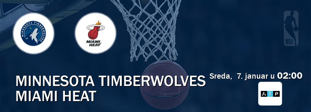 Izravni prijenos utakmice Minnesota Timberwolves i Miami Heat pratite uživo na Arena Premium 1 (sreda,  7. januar u  02:00).